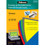 FELLOWES TAPA PVC 180M A4 AZUL 100-PACK 5100601